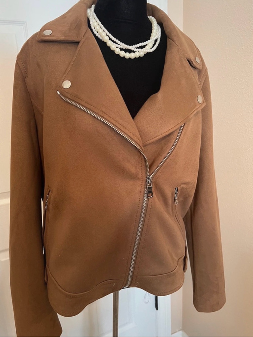 LOFT brown fall jacket coat